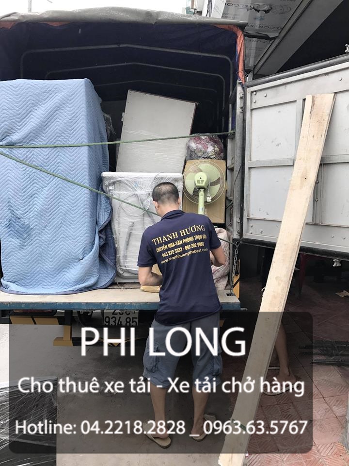 Phi Long cho thuê xe tải chở hàng giá rẻ chuyên nghiệp tại phố Lê Văn Lương