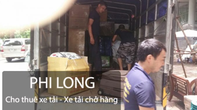 Taxi tải Phi Long cho thuê xe tải giá rẻ tại phố Hoàng Minh Giám