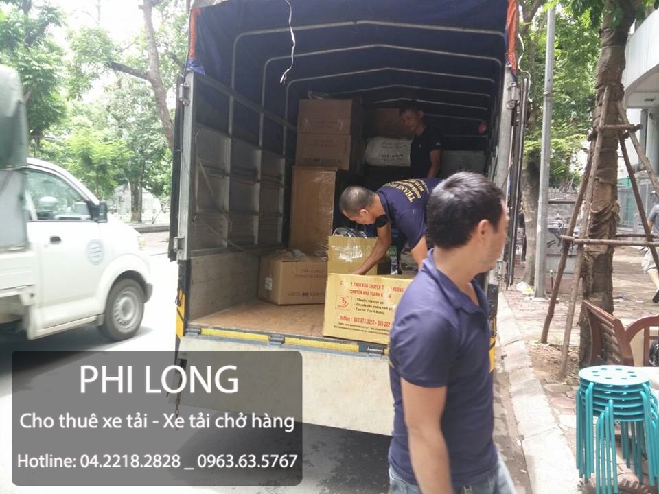 Phi Long cho thuê xe tải chở hàng tại phố Nguyễn Thị Định
