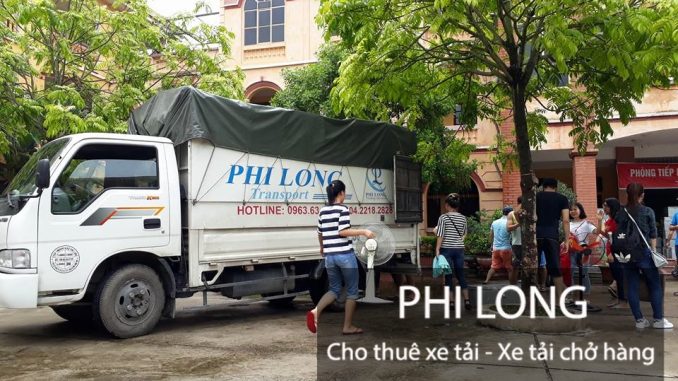 Phi Long cho thuê xe tải chở hàng tại phố Nguyễn Chánh