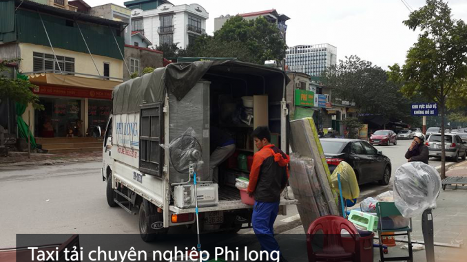 Cho thuê xe tải chuyển nhà giá rẻ Phi Long tại quận Long Biên