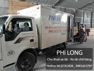 Phi Long hãng cho thuê xe tải chở hàng giá rẻ tại phố Hoàng Ngân
