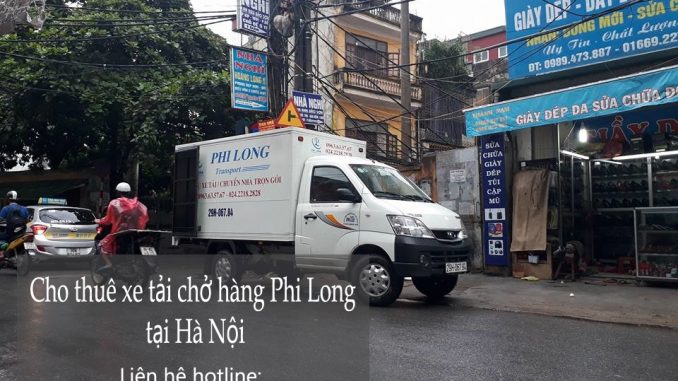 Cho thuê xe tải chở hàng thuê tại phố Yên Duyên