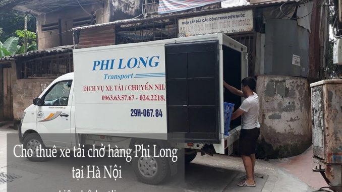 Cho thuê xe tải chở hàng thuê tại phố Trần Danh Tuyên-0963.63.5767