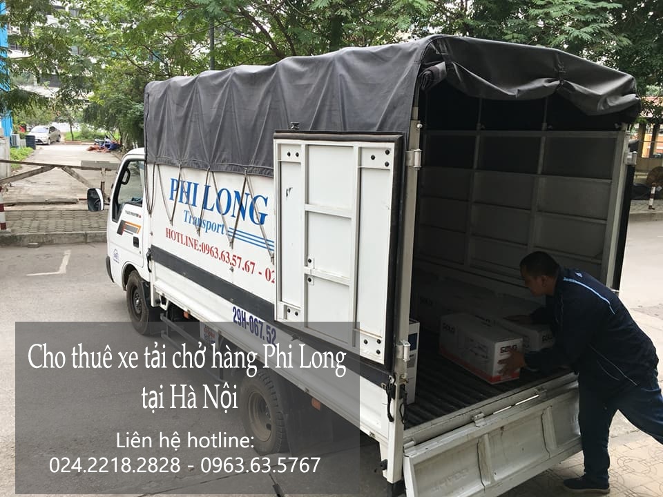 Xe tải chở hàng thuê tại phố Ngô Minh Dương