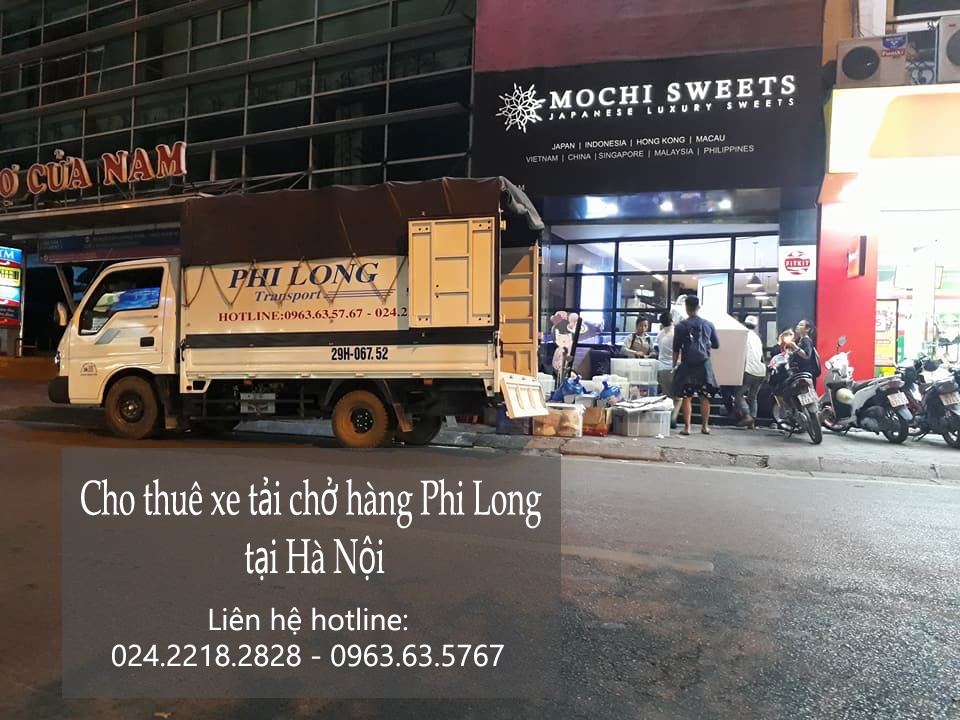 Xe tải chở hàng thuê tại phố Đông Thiên
