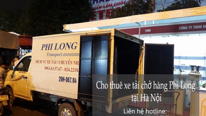 Xe tải chở hàng thuê Phi Long chuyển nhà giá rẻ nhất tại phố Tôn Thất Thuyết