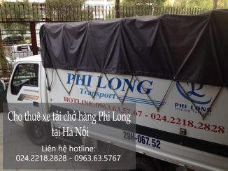Xe tải chở hàng thuê tại phố Vũ Hữu