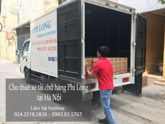 Xe tải chở hàng thuê tại phố Trần Duy Hưng