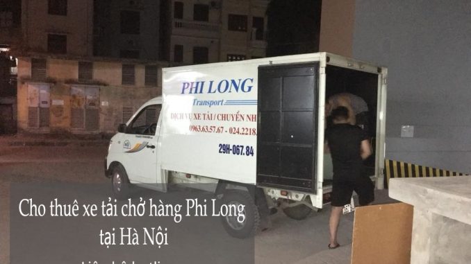 Xe tải chở hàng thuê tại phố Nguyễn Văn Trỗi