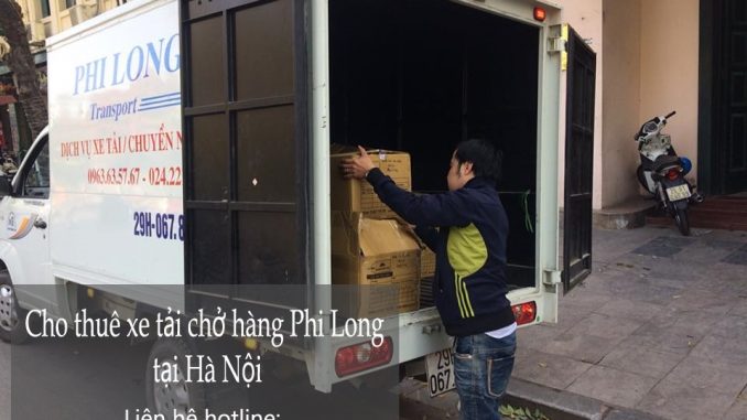 Xe tải chở hàng thuê tại phố Nguyễn Thượng Hiền