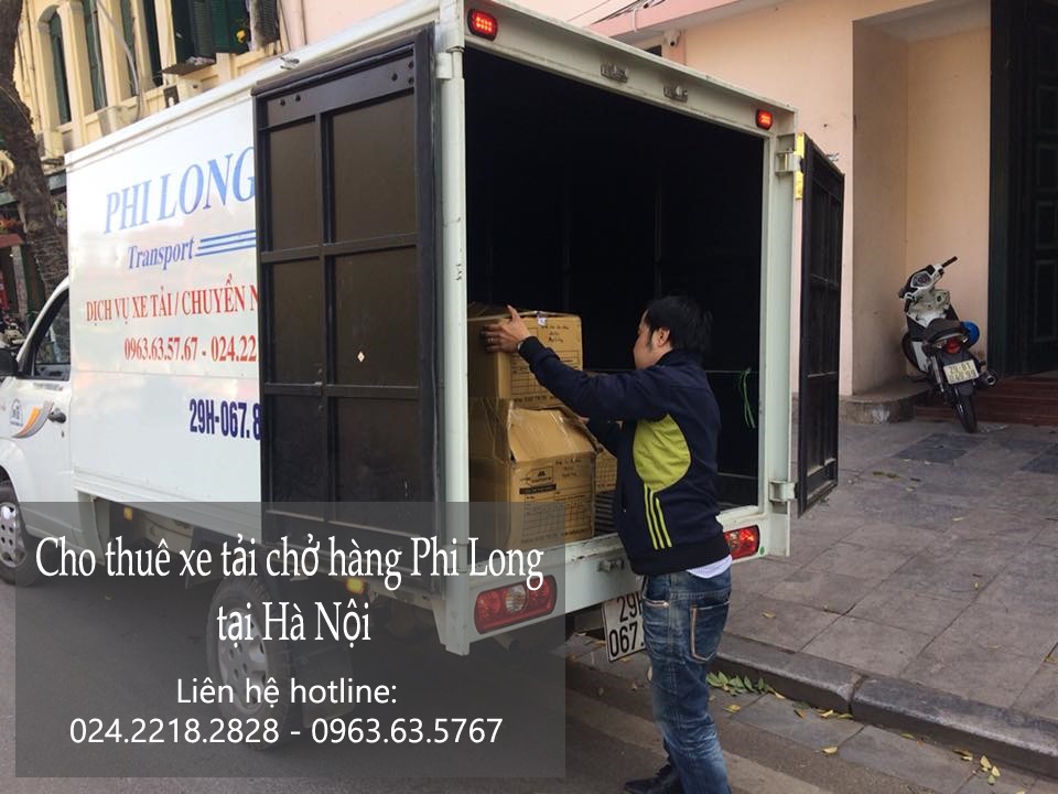 Xe tải chở hàng thuê tại phố Nguyễn Thượng Hiền