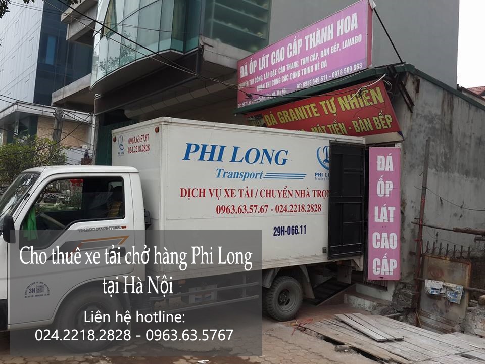 Dịch vụ xe tải chở hàng thuê tại phố Nguyễn Công Hoan