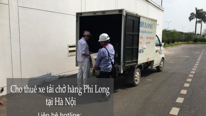 Xe tải chở hàng thuê tại phố Lê Trọng Tấn
