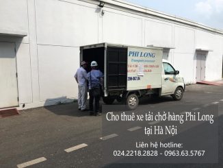 Xe tải chở hàng thuê tại phố Phú Lương