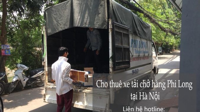 Xe tải chở hàng thuê tại phố Trần Kim Xuyến