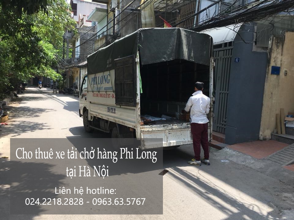 Xe tải chở hàng thuê tại đường Trung Yên