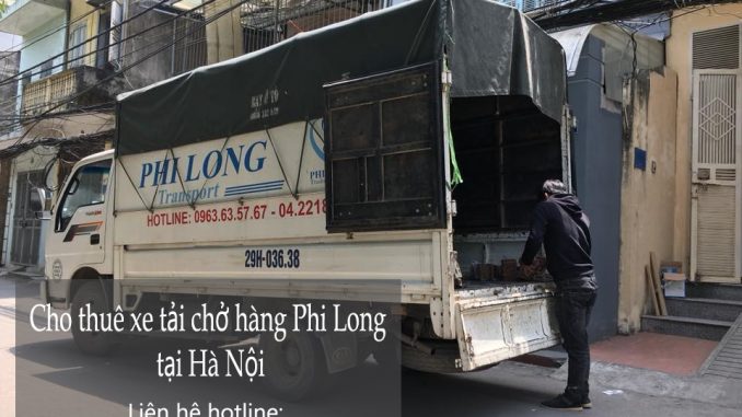 Xe tải chở hàng thuê tại phố Trung Hòa