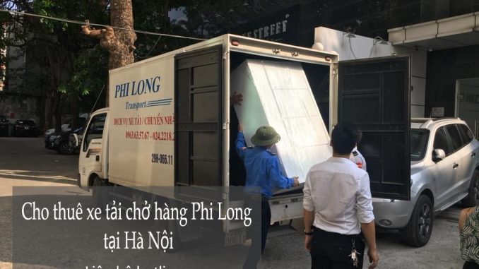 Xe tải chuyển nhà nhanh chóng tại phố Triệu Việt Vương
