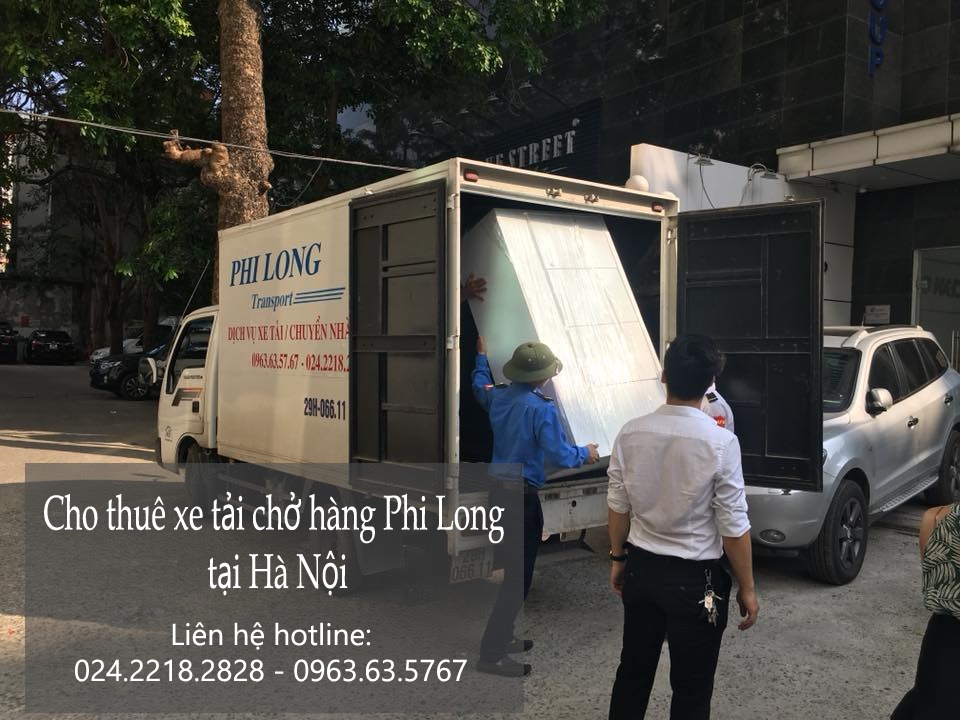 Xe tải chuyển nhà nhanh chóng tại phố Triệu Việt Vương