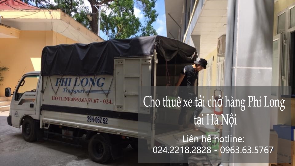 Xe tải chở hàng thuê tại phố Phan Huy Ích