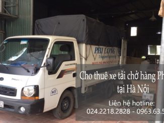 Xe tải chở hàng thuê tại phố Nguyễn Chí Thanh