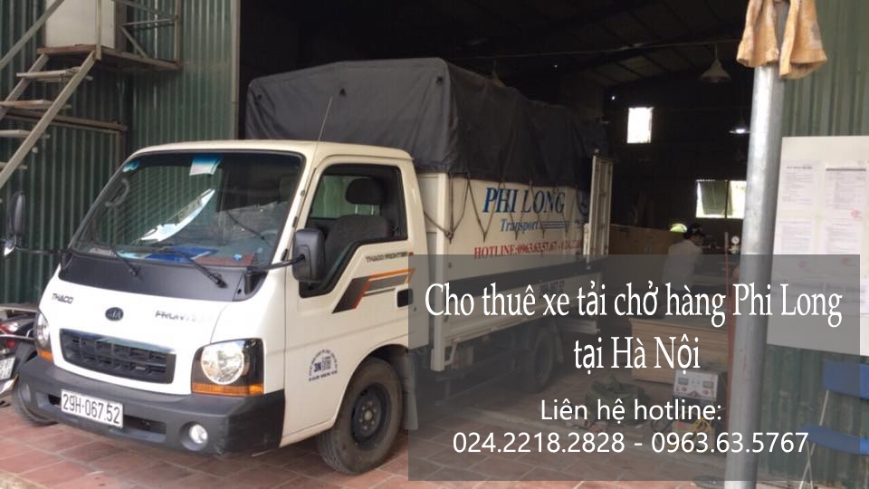 Xe tải chở hàng thuê tại phố Nguyễn Chí Thanh