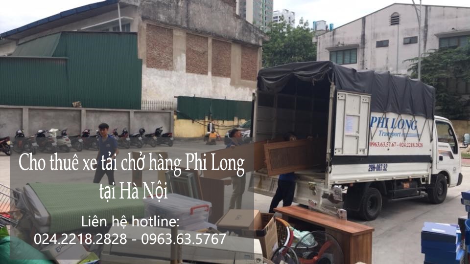 Xe tải chở hàng thuê tại phố Phan Chu Trinh