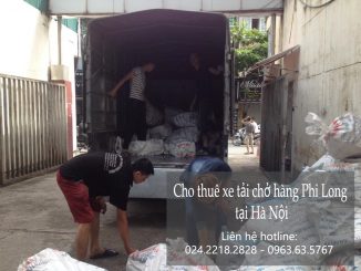 Xe tải chở hàng thuê tại phố Giang Văn Minh