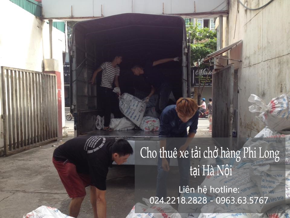 Xe tải chỏ hàng thuê tại phố Đốc Ngữ