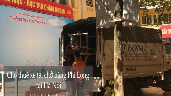 Xe tải chỏ hàng thuê tại phố Nguyễn Hữu Huân
