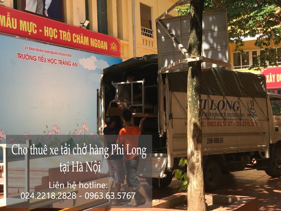 Xe tải chỏ hàng thuê tại phố Nguyễn Hữu Huân