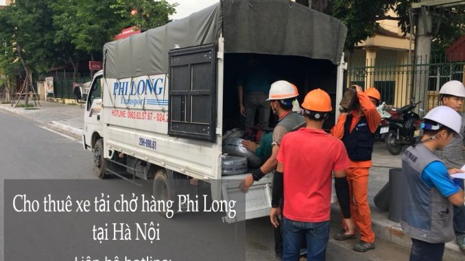 Xe tải chở hàng thuê tại phố Tân Ấp