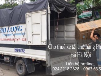 Xe tải chở hàng thuê tại phố Trường Lâm