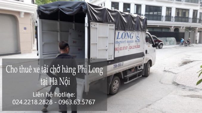 Dịch vụ xe tải chở hàng thuê tại phố Lạc Chính