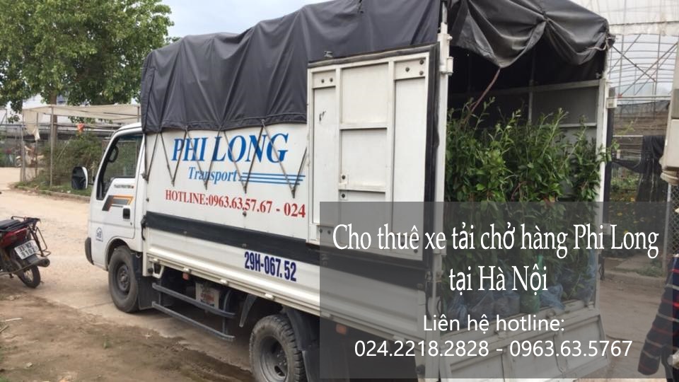 Xe tải chở hàng thuê tại phố Thiền Quang