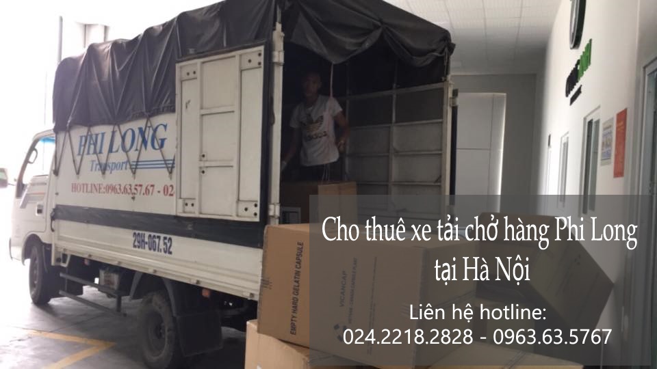 Xe tải chở hàng thuê tại phố Phan Văn Đáng