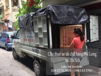Xe tải chở hàng thuê tại phố Khâm Thiên