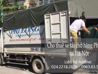 Xe tải chở hàng thuê tại phố Trích Sài