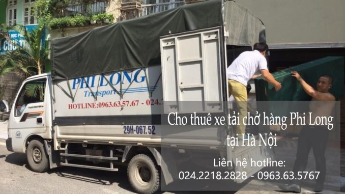 Xe tải chở hàng thuê tại phố Trích Sài
