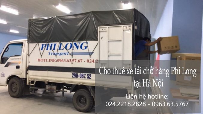 Xe tải chở hàng thuê tại phố Lương Văn Can