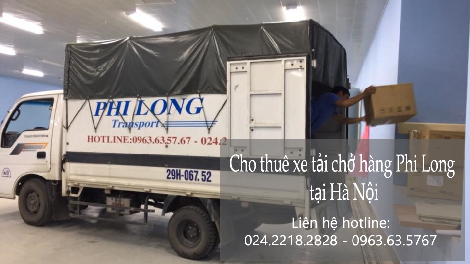 Xe tải chở hàng thuê tại phố Lương Văn Can