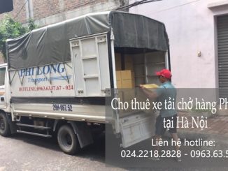 Dịch vụ xe tải chở hàng thuê tại phố Lãng Yên