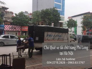 Xe tải chở hàng thuê tại phố Đinh Công Tráng
