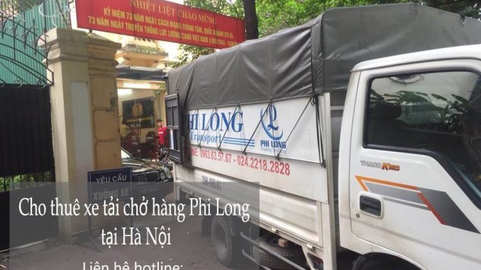 Dịch vụ xe tải chở hàng thuê tại phố Đông Thái