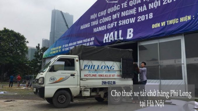 Dịch vụ xe tải chở hàng thuê tại phố Hoa Bằng