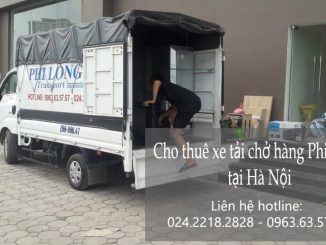Xe tải chở hàng thuê tại phố Đoàn Nhữ Hài