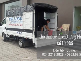 Xe tải chở hàng thuê tại phố Chân Cầm
