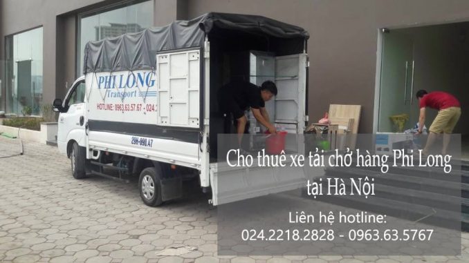 Xe tải chở hàng thuê tại phố Chân Cầm