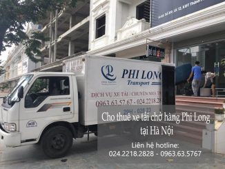 Dịch vụ xe tải chở hàng thuê tại phố Hồng Mai